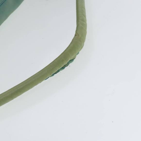 BALENCIAGA The Day Shoulder Bag Leather Light Green 140442 Auth 95358 - Picture 7 of 16
